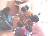 Induja, Tara, Padma. Monica & Preethi