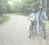 Sridhar & Rema On Bikes