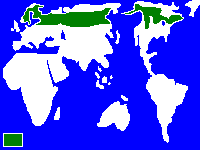 Distribuci�n de los alces