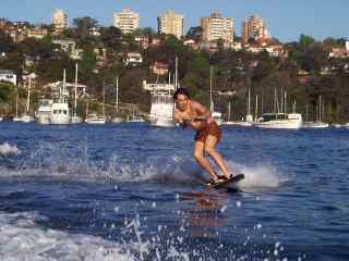 Waterskiing