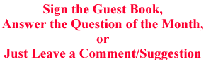 Answer the Question of the Month Online!