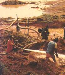 minerao de ouro