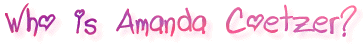 Who is Amanda Coetzer?