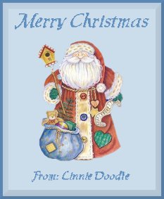 Merry Christmas From Linnie Doodle