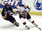 Jamie with Islanders