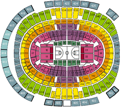 MSG Seating Arrangements