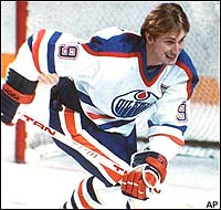 Young Gretzky in Edmonton