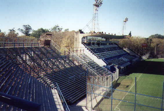 estadio: vista desde la tribuna del Bosque