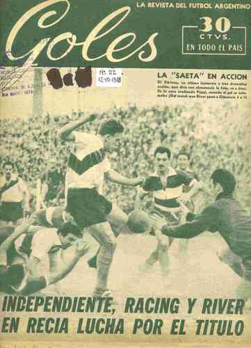 River y Gimnasia - 1948