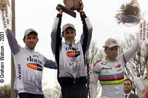 Podio Paris Roubaix 2001 [Graham Watson 2001 (c)]