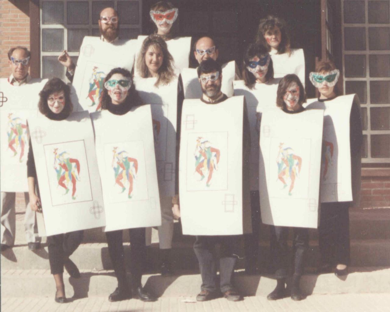Carnaval en el colegio.