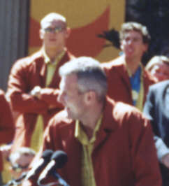 Michael Klim, Andrew Gaze and Grant Hackett