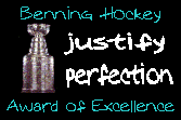 Benning Hockey Award of Excellence