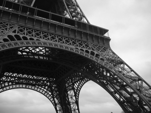 Maybe it's been done before, but I don't think photos of the Eiffel Tower can ever be boring. This was taken during a trip to Paris in 2004.