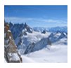 Mt. Blanc from my perch in the French Alps - click to view.
