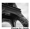 The base of the Eiffel Tower in Paris - click to view.