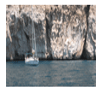The Calanques, off the coast of Southern France - click to view.