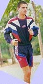 Leo entrenando con el Atlectic