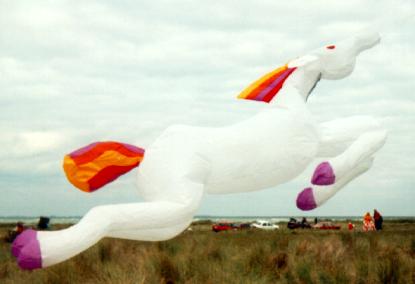 [Horse windsock]