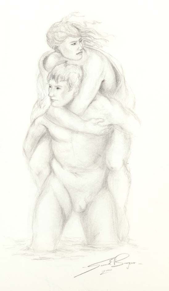 Watch out! Naked People! (from one of Michelangelo's works.