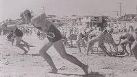 Start of a Surf Belt Race - circa 1955