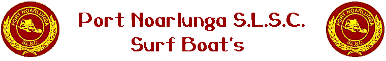 Port Noarlunga S.L.S.C. Surf Boat's