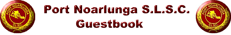 Port Noarlunga S.L.S.C. Guestbook