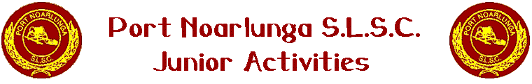 Port Noarlunga S.L.S.C. Junior Activities