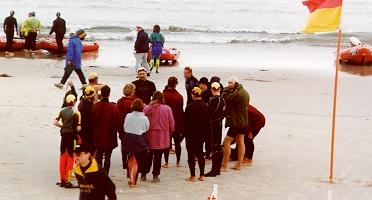 Team meeting before Sunday's Finals