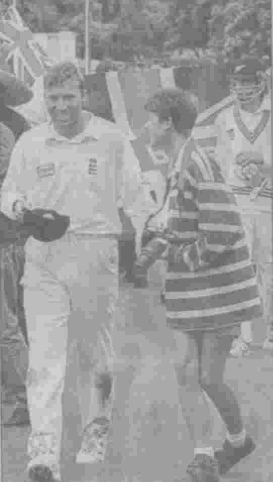 Alison Mellor with Athers