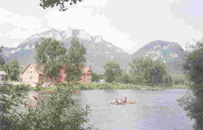 Traditional Rafts on the Dunajec River
