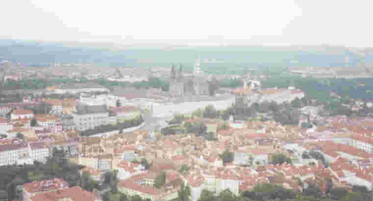 Hradcany from Ruzov&yacute; Sad