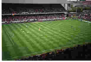 Action from Lansdowne Road