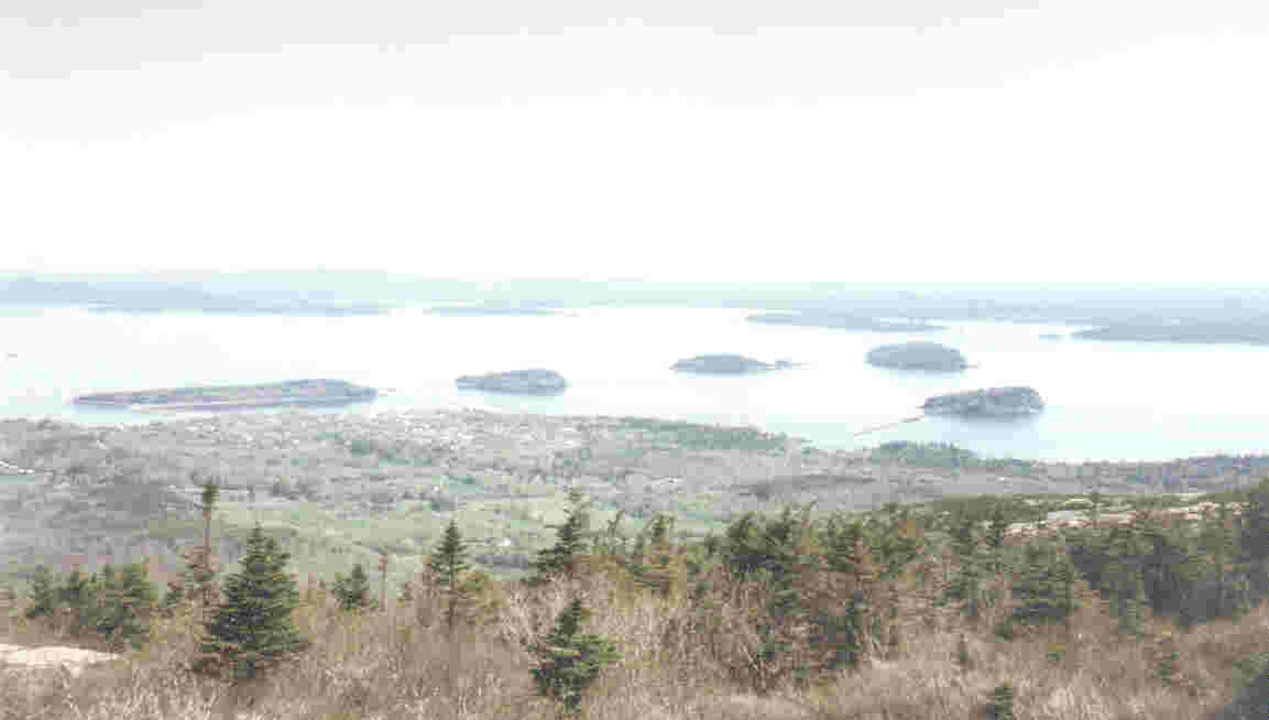 View from Mt Cadillac