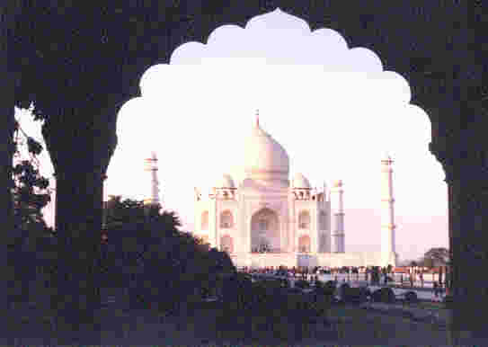 Classic View of the Taj Mahal