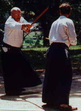 Bill Witt Sensei, left, and Tim
Sheldon