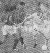 Boksic, ..., s'est sacrifi� dans un �puisant travail de pressing.