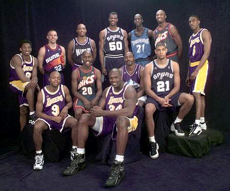 Kobe in the Western All-star team