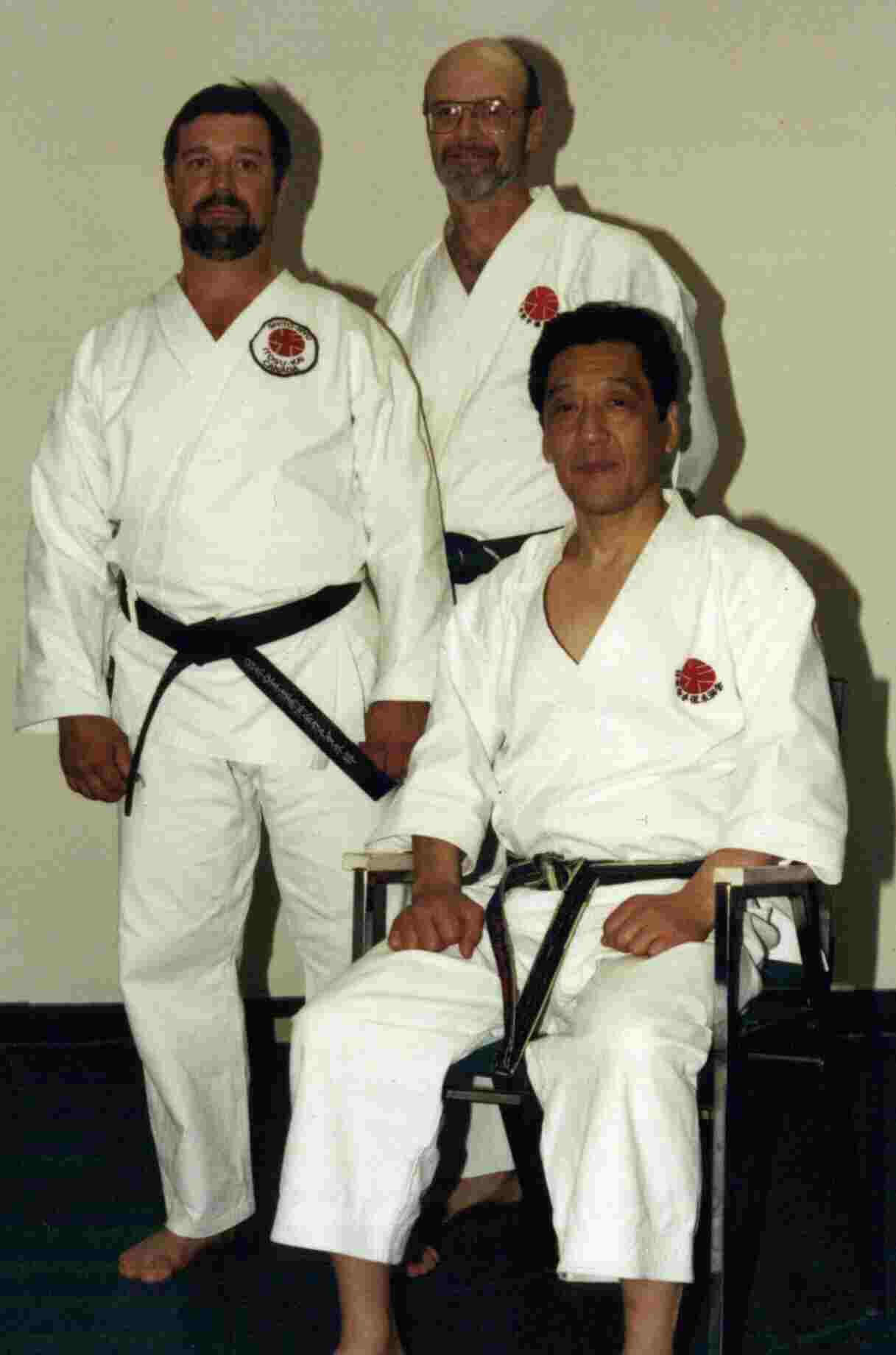 Chris Maitland, Frank Robinson, with Sakagami Soke