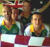 David Duguid, Conor Walshe, Brad Kennedy, and Stigsy Lagan swap Shamrock green for Queensland maroon for the first time