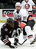 Jamie with Islanders