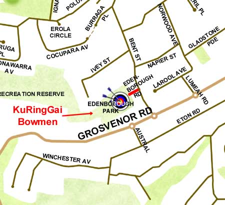 Limit of maps - Zoomed map of Lindfield