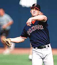 Trot Nixon in his Pawtucket days