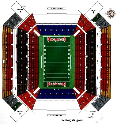 Buccaneers Stadium Seating Chart