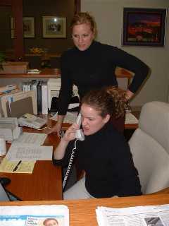 [Dana Thomas and Molly Stearns]