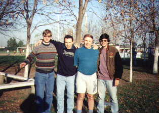 Mauricio, Angelo, Coco y Martin