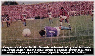 acciones ante San Lorenzo
