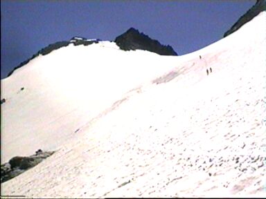 El glaciar desde abajo