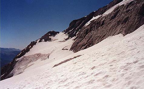 El glaciar del Perdido