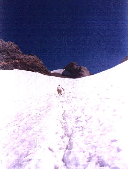 El Monte Perdido desde el Ib&oacute;n helado